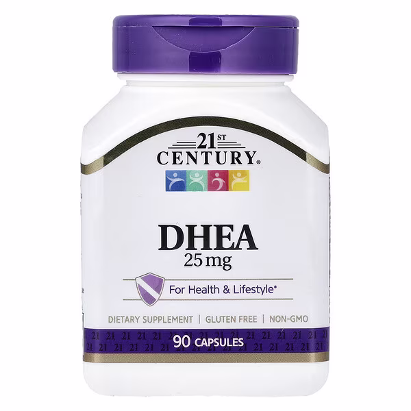 21st Century, DHEA, 90 Capsules