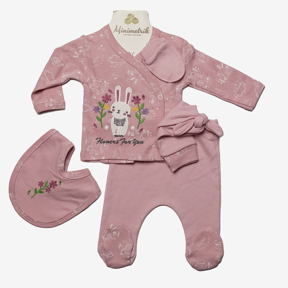 Комплект для новонароджених 5 предметів 0-3міс  56р