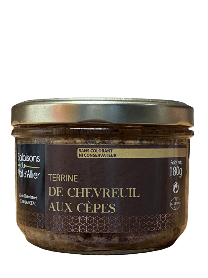 Terrine Reebok en eekhoorntjesbrood