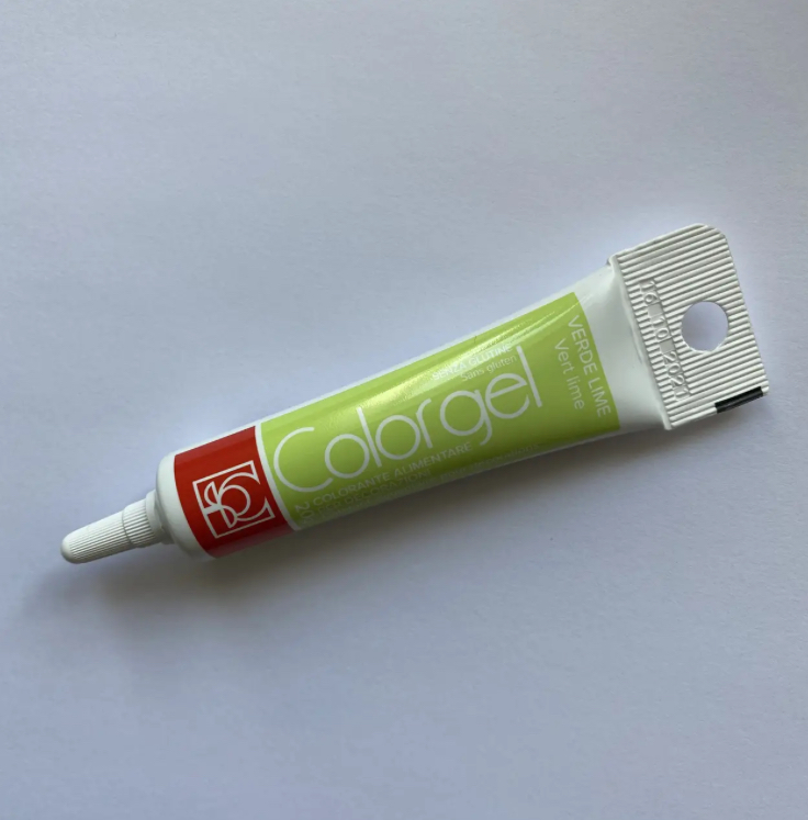 Барвник гелевий світло-зелений Modecor Verde Lime