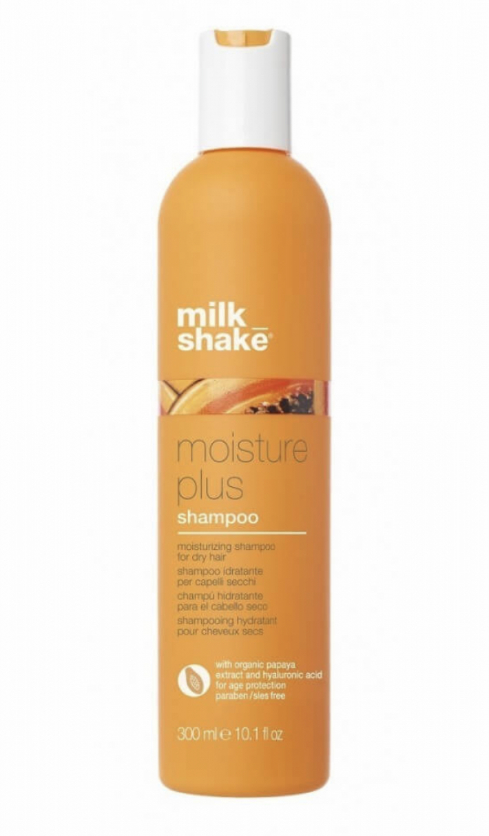milk_shake moisture plus Зволожуючий шампунь для сухого і зневодненого волосся, 300мл