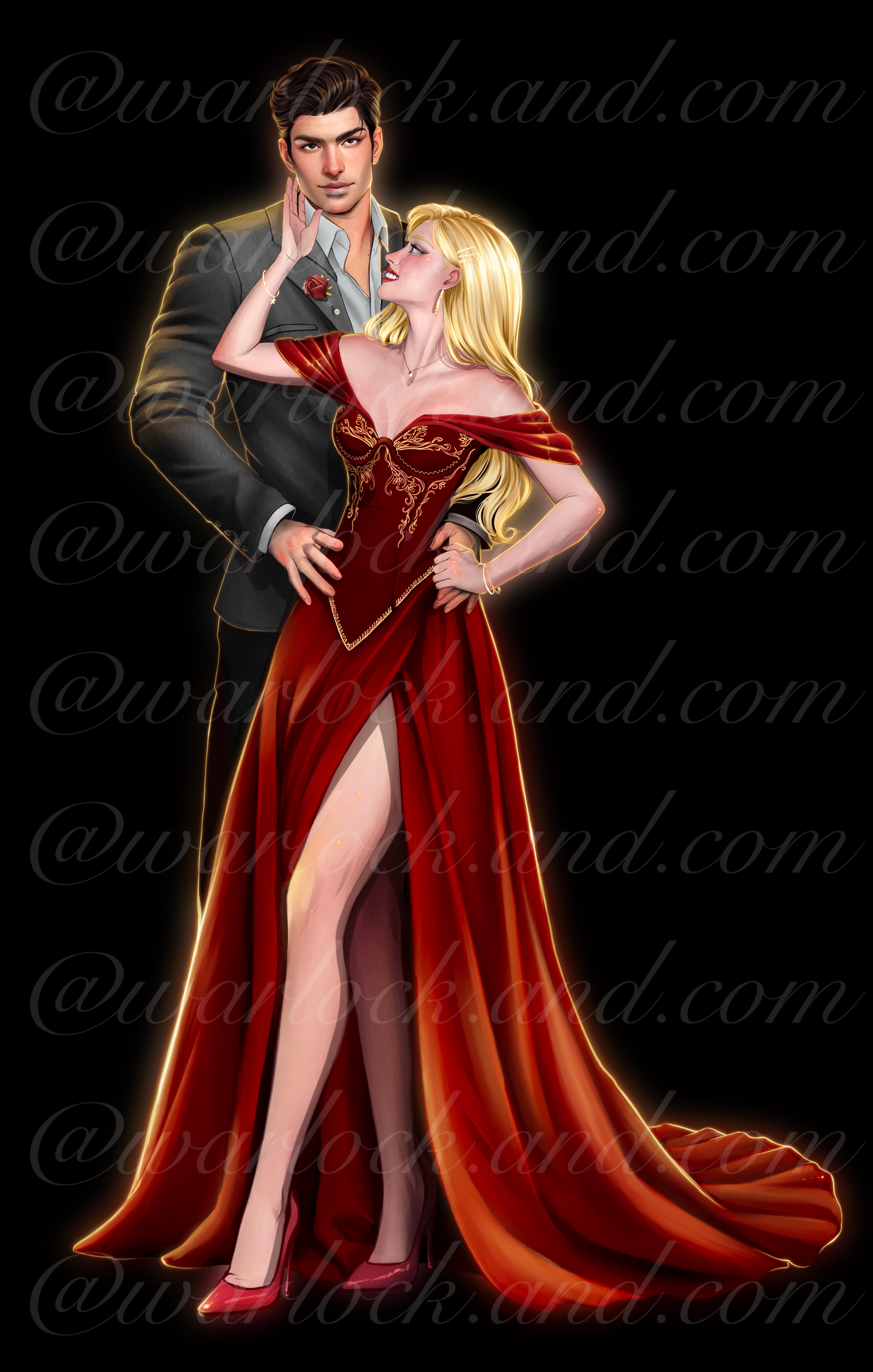 Акрилова фігурка Майкл та Еріка