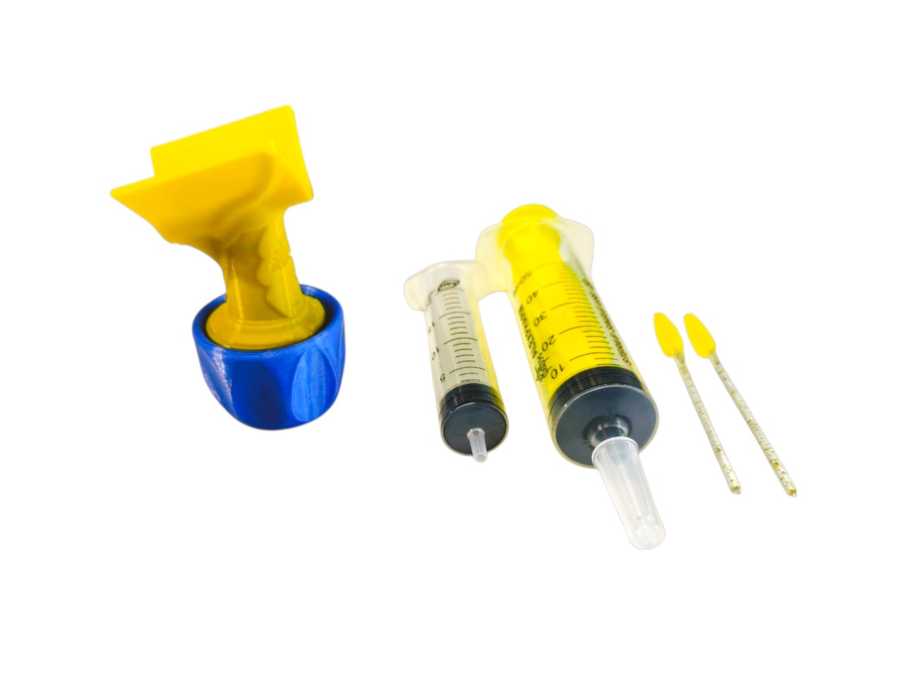 Насадка для формування зовнішнього кута, з фіксатором для шприца 50 мл