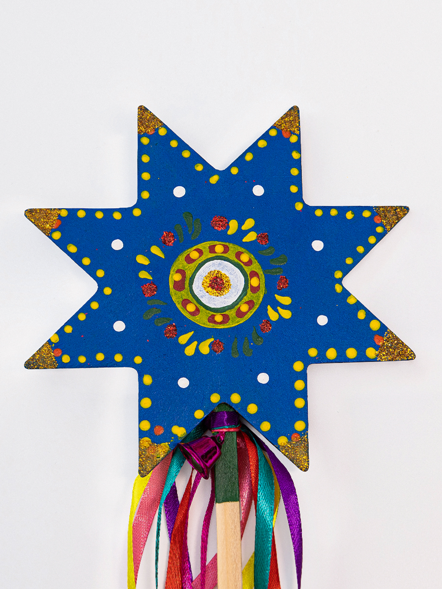 Зірка Мальована маленька S