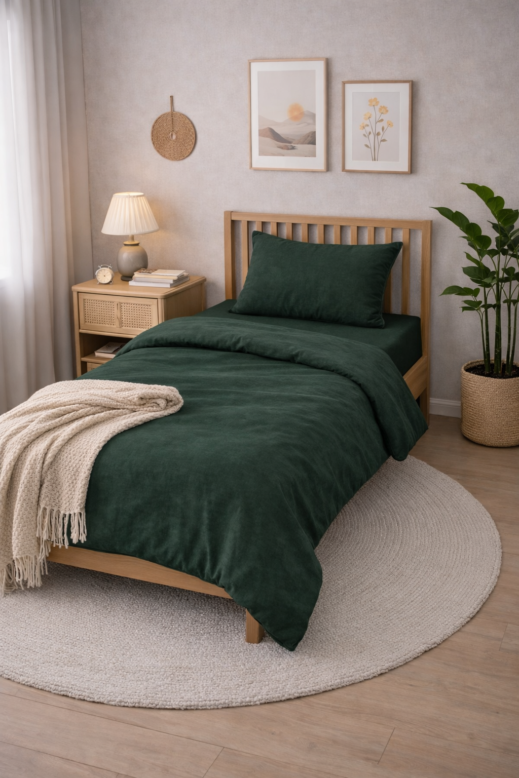 Підліткова постільна білизна варена бавовна "Малахіт"