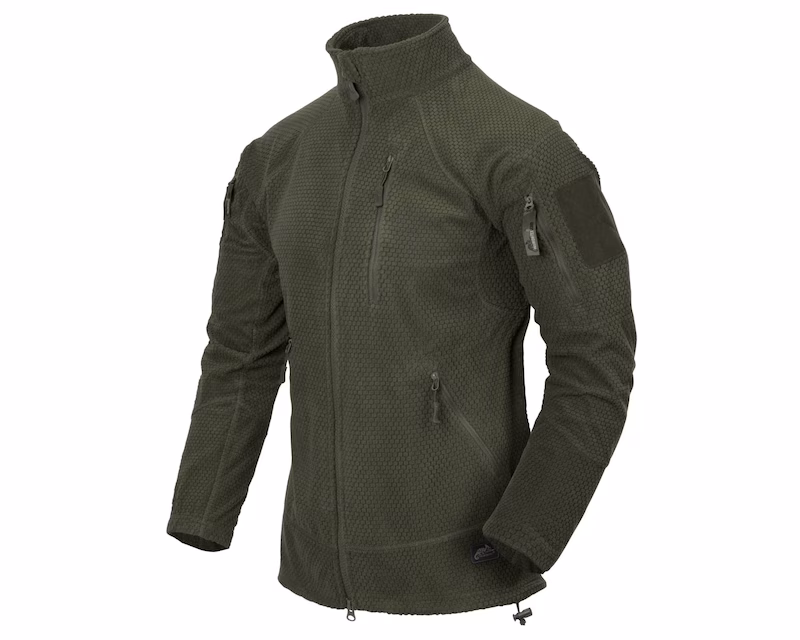 Флісова кофта Helikon-Tex Alpha Tactical - Olive Green