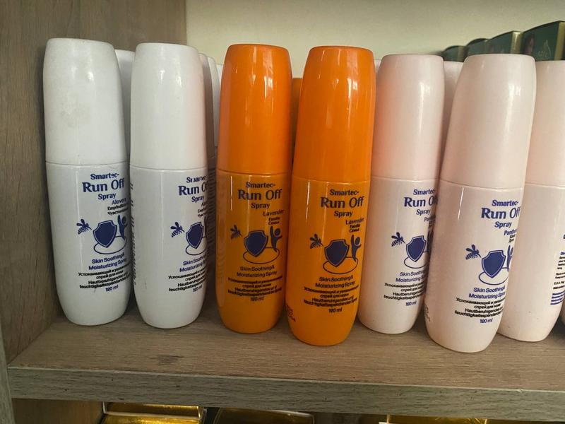 Smartec Run Off Spray Заспокійливий і зволожуючий спрей від комарів, 120 мл
