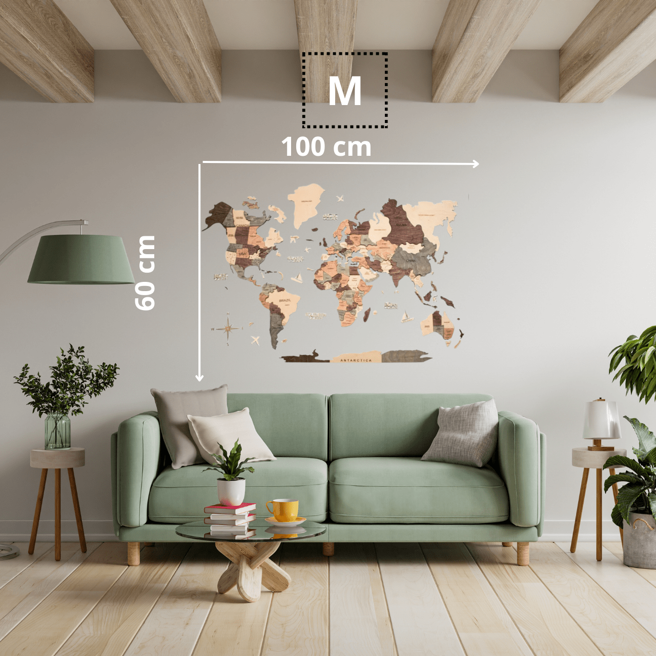 3D Verdenskart i Tre – Smokey Edition