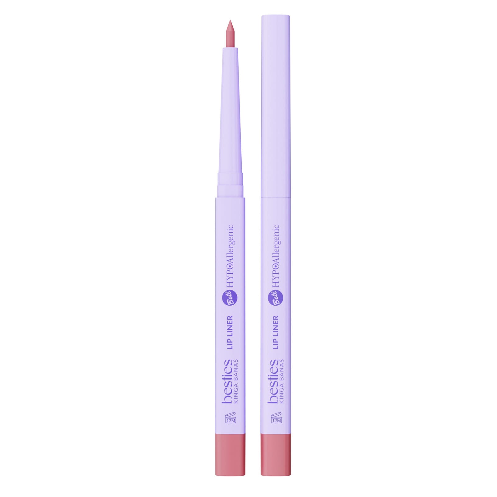 Олівець для губ Lip Liner Besties HypoAllergenic Bell, 0,22г (Gracefully Pink)