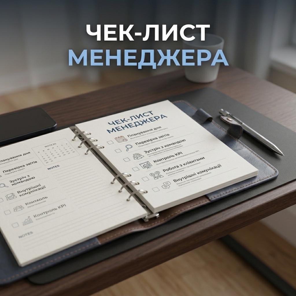  Чек-лист менеджера