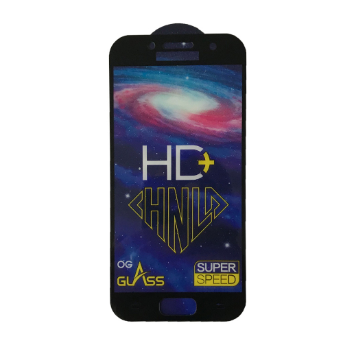 Захисне скло Full Glue for Samsung A320 чорне тех. пак.
