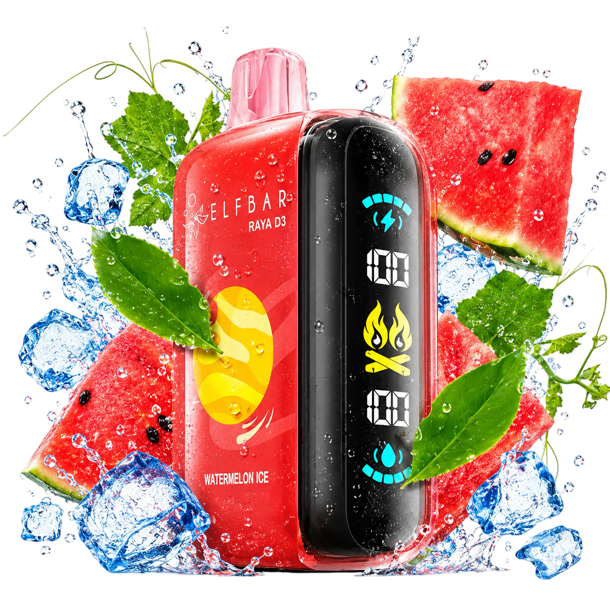 Ельф RAYA D3 25000 Watermelon Ice (Кавун Лід)