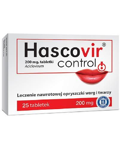 Hascovir Control від герпесу, вітряної віспи, лишаю - 25 табл