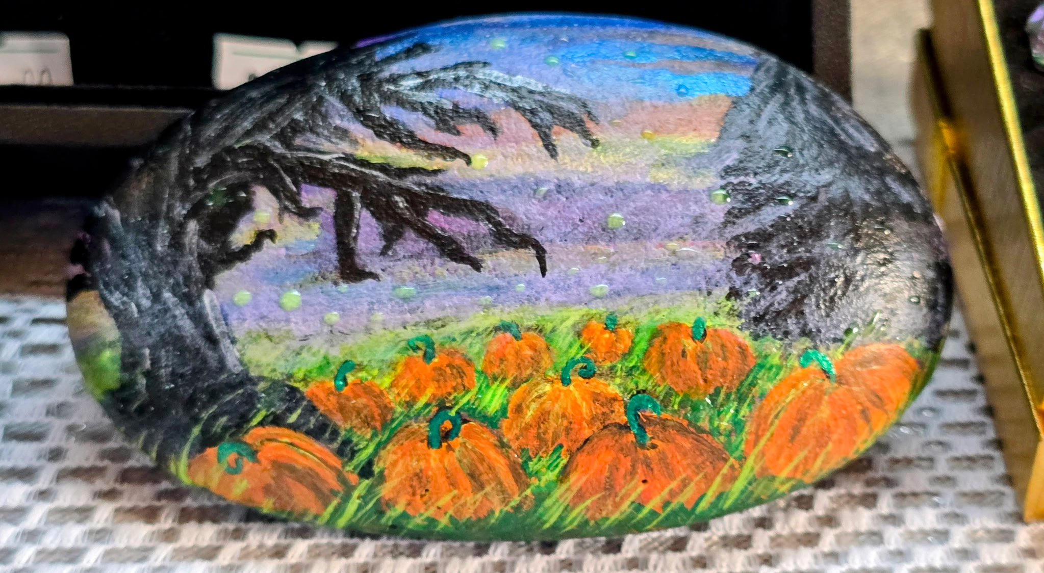 Glowing Pumpkin Fields 