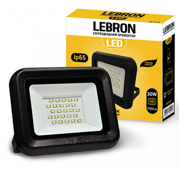 LED прожектор LEBRON L-LF 30W