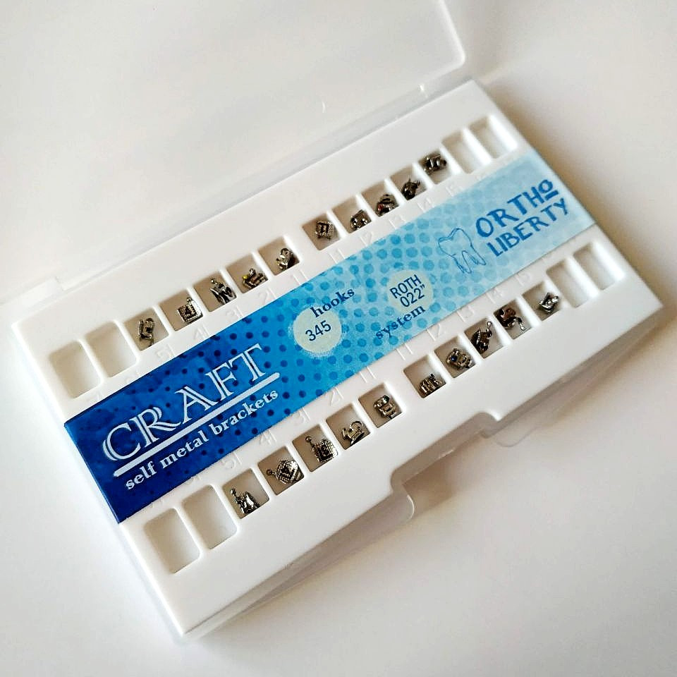 Брекети металеві самолігуючі Craft Roth 022