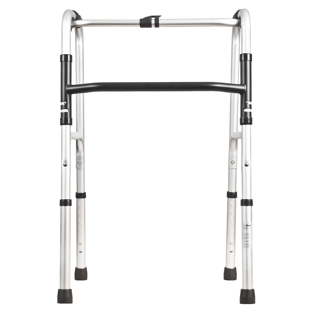 Deluxe Zimmer Walking Frame, Folding - Walking Frame With Wheels