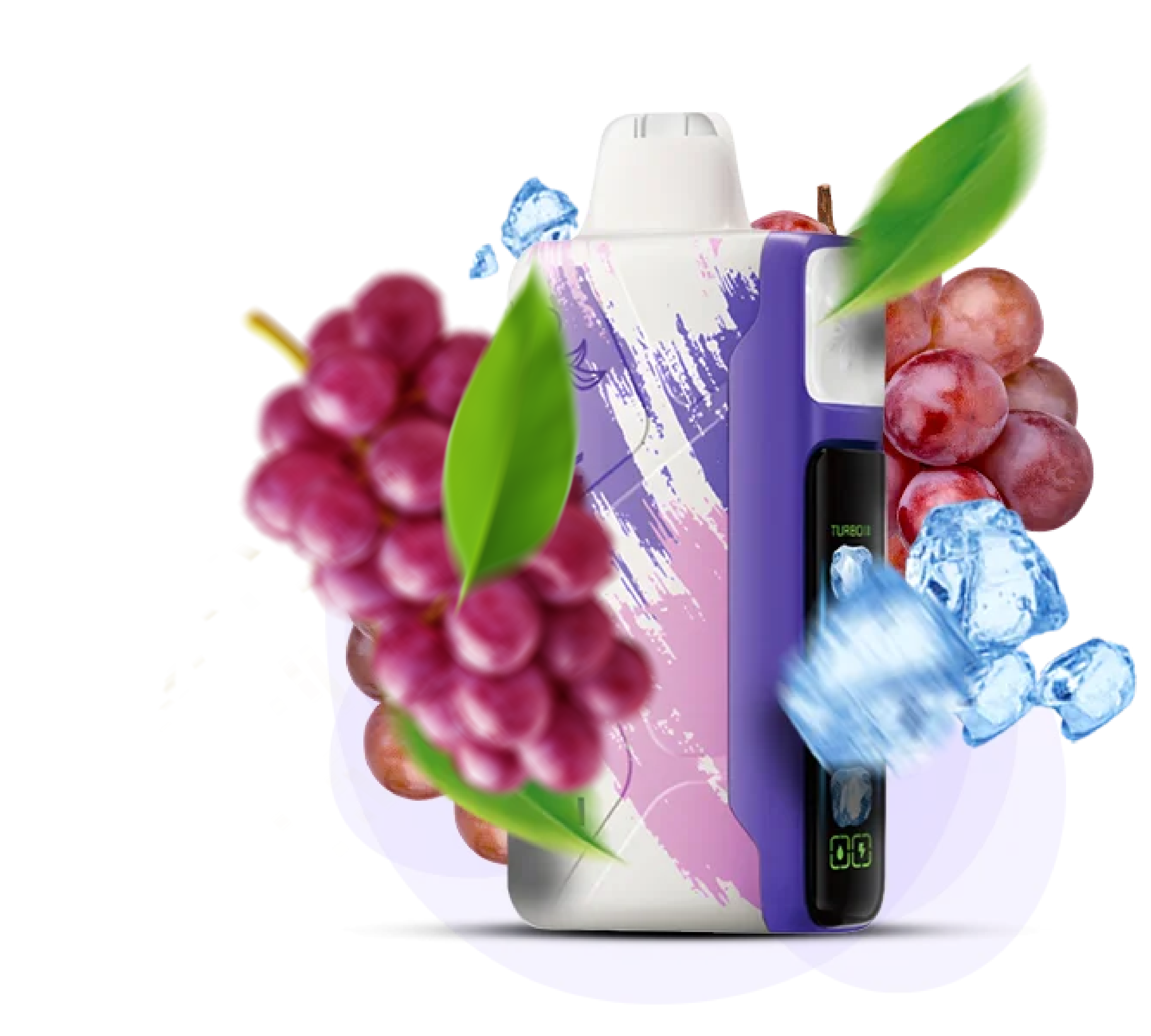 Elf Bar Ice King 30 000 Grape Ice ( Виноград Лід )