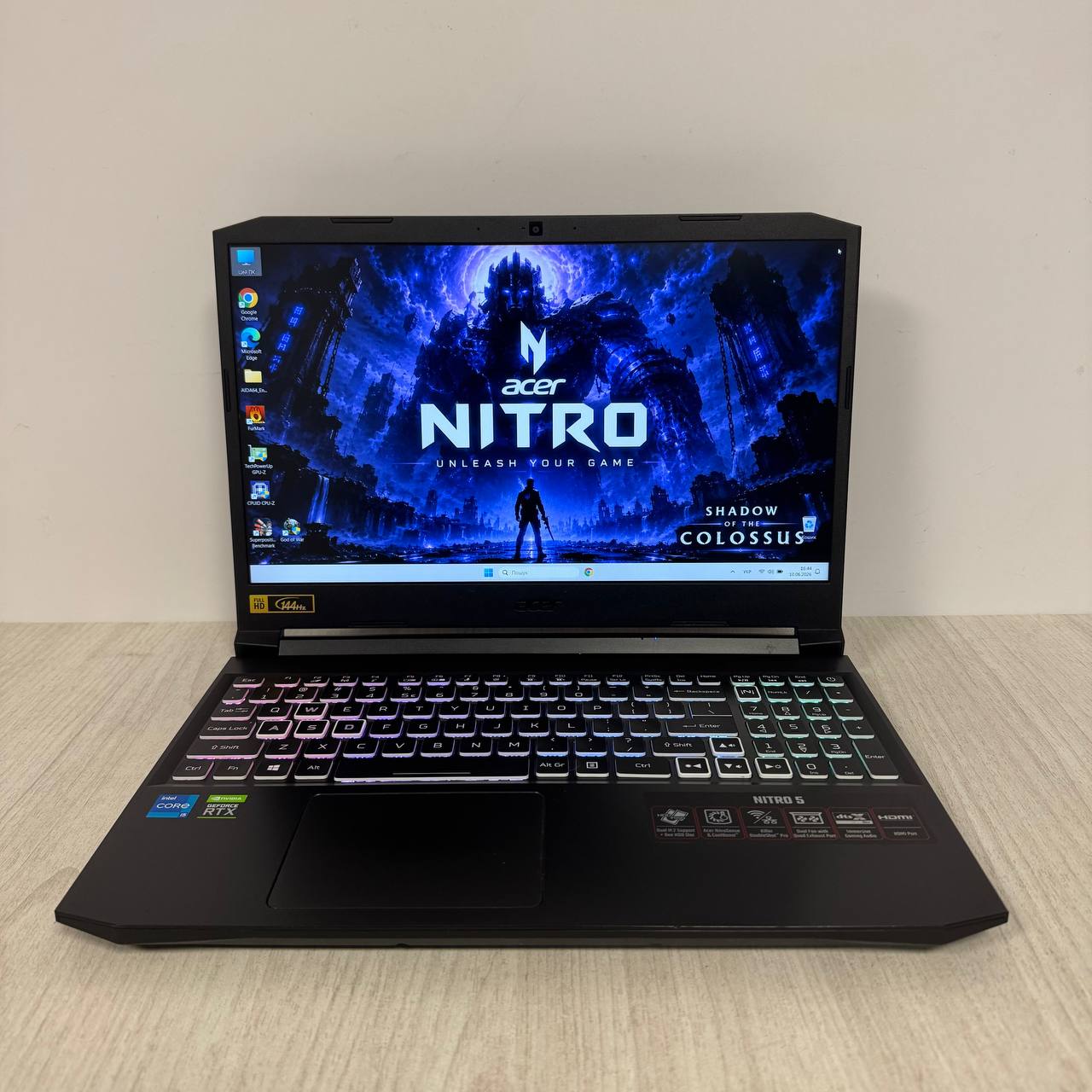 Acer Nitro 5 AN515-57 RTX 3050 RGB 
