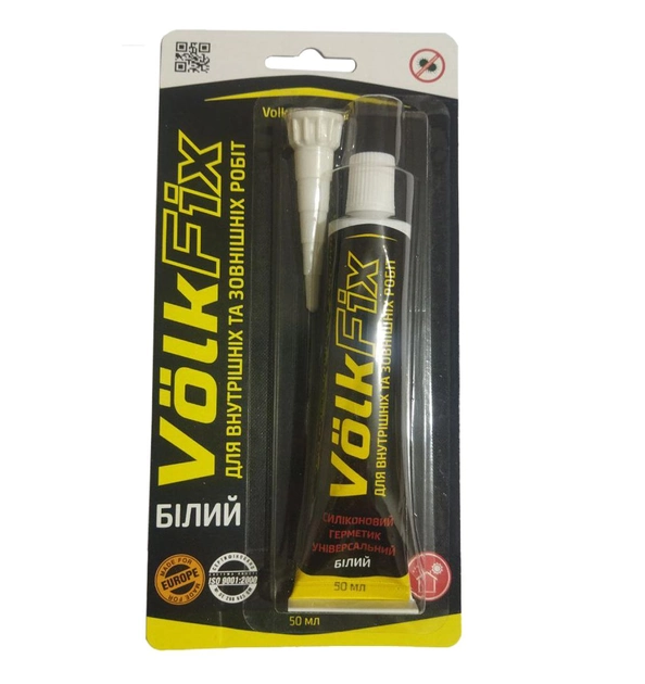 Герметик універсальний білий 50ml (блістер)