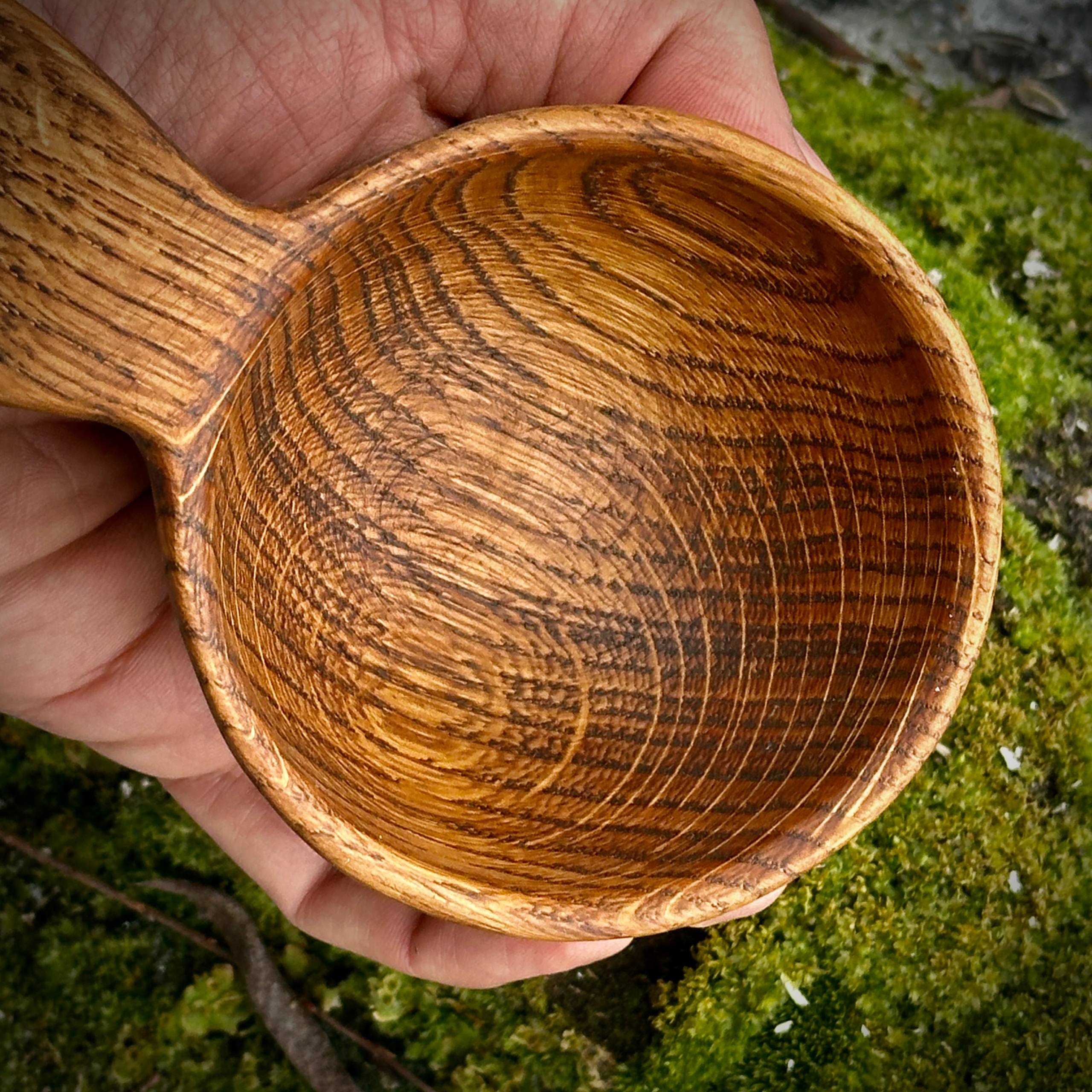 Кукса дубова ручне різьблення