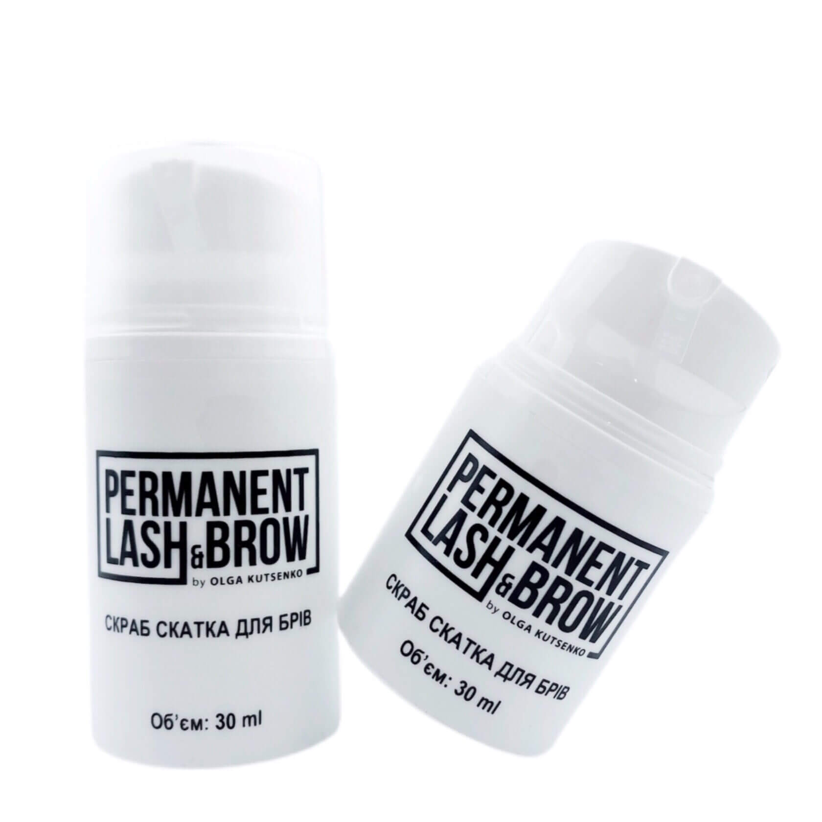 Скраб-скатка для брів Permanent lash&brow