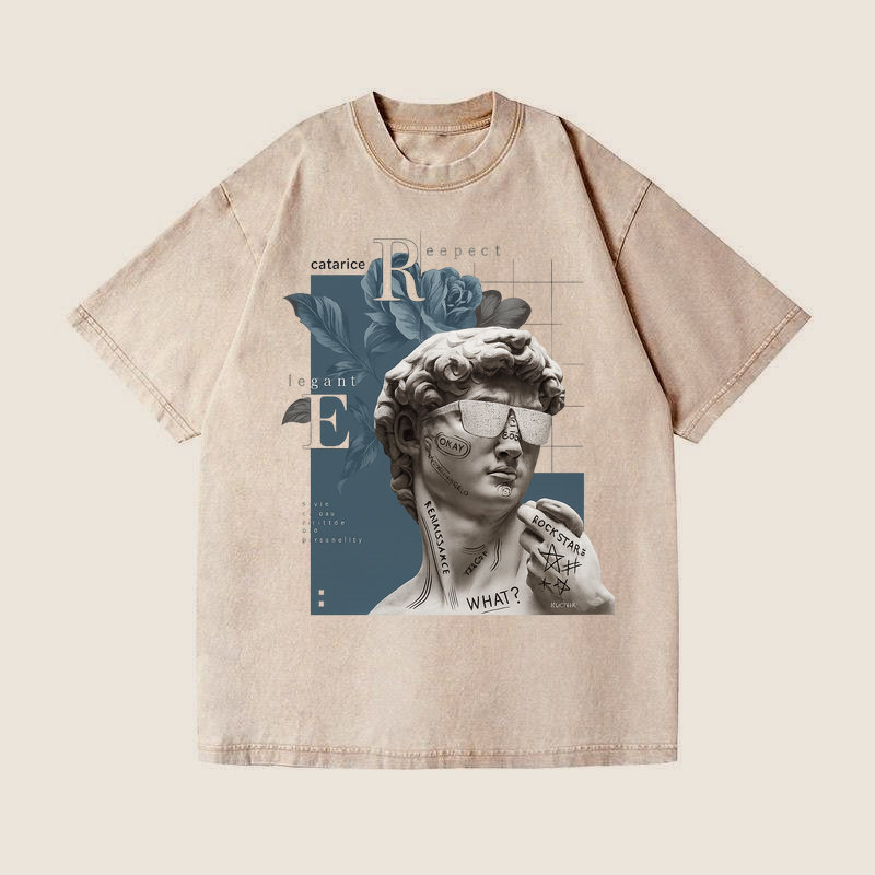 ФУТБОЛКА ОВЕРСАЙЗ ВАРЕНА БЕЖ З ПРИНТОМ 