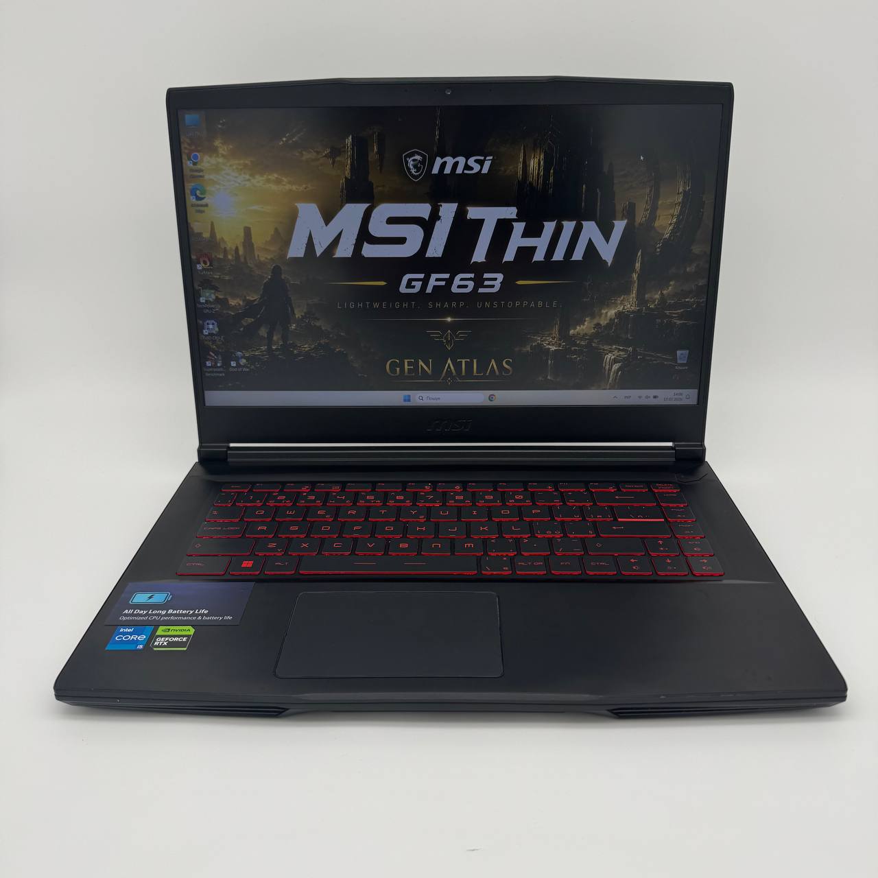 MSI Thin GF63 12UC