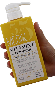 MEDIX - 55   - Body Cream, Vitamin C + Turmeric.