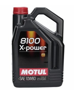 Моторна олива MOTUL 8100 X-POWER SAE 10W60 5л