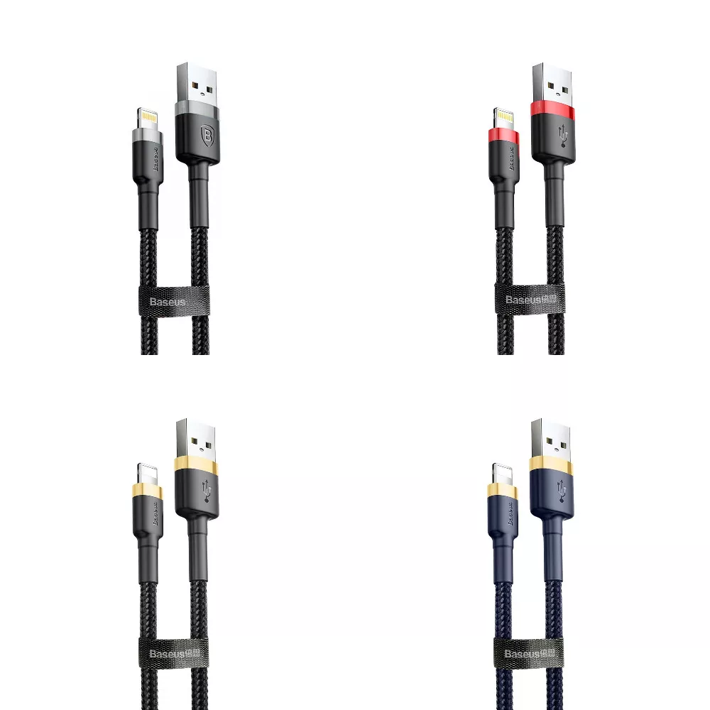 Кабель Baseus Cafule Lightning 2.4A (1m)