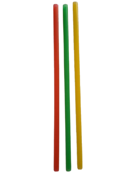 Трубочка "Фреш" 21 см мікс, упаковка 500 шт, 014000044