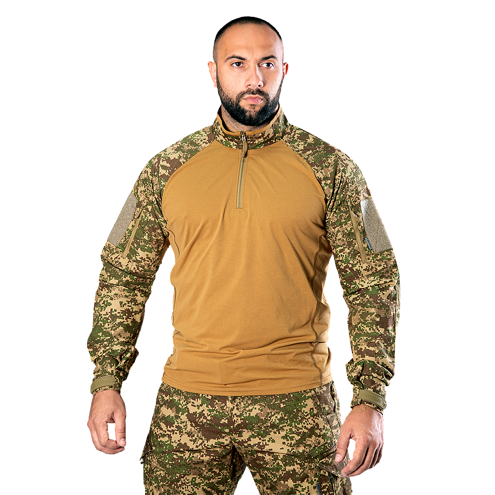 Бойова сорочка "Raid Rip-Stop Sorona Хижак" від українського бренду "CAMOTEC".