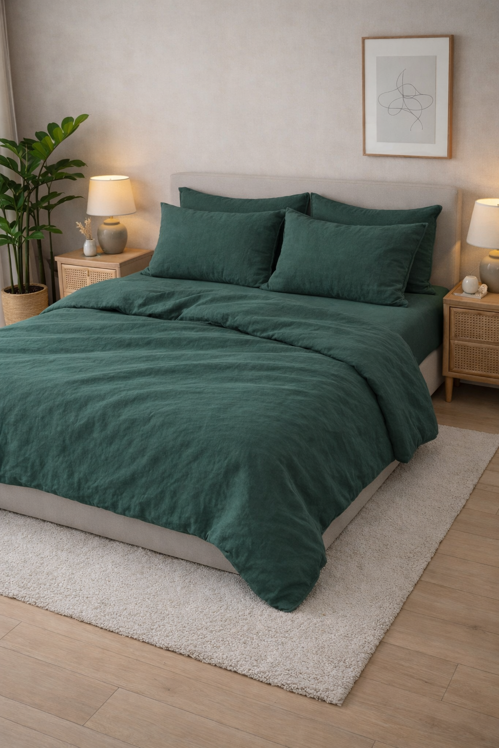 Постільна білизна варена бавовна "Малахіт"