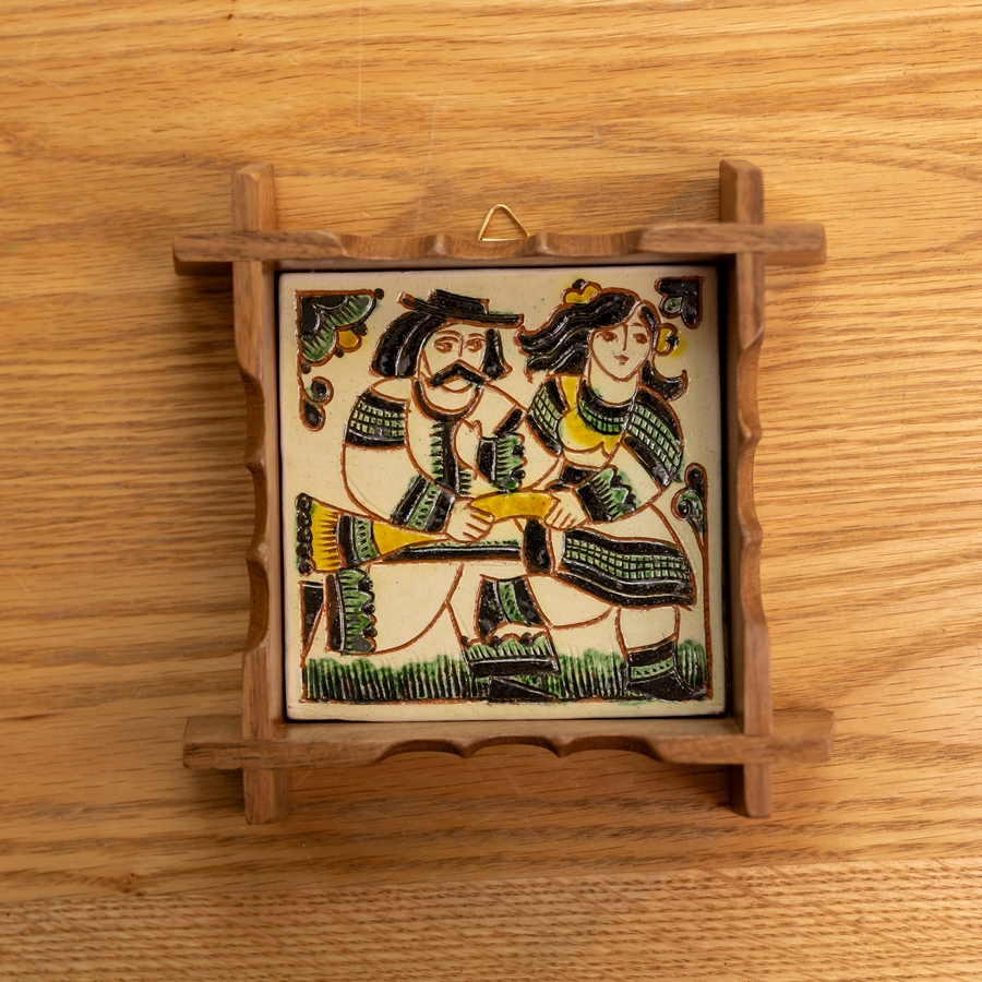 Плиточка у рамці "Здибанка", 15*15 см