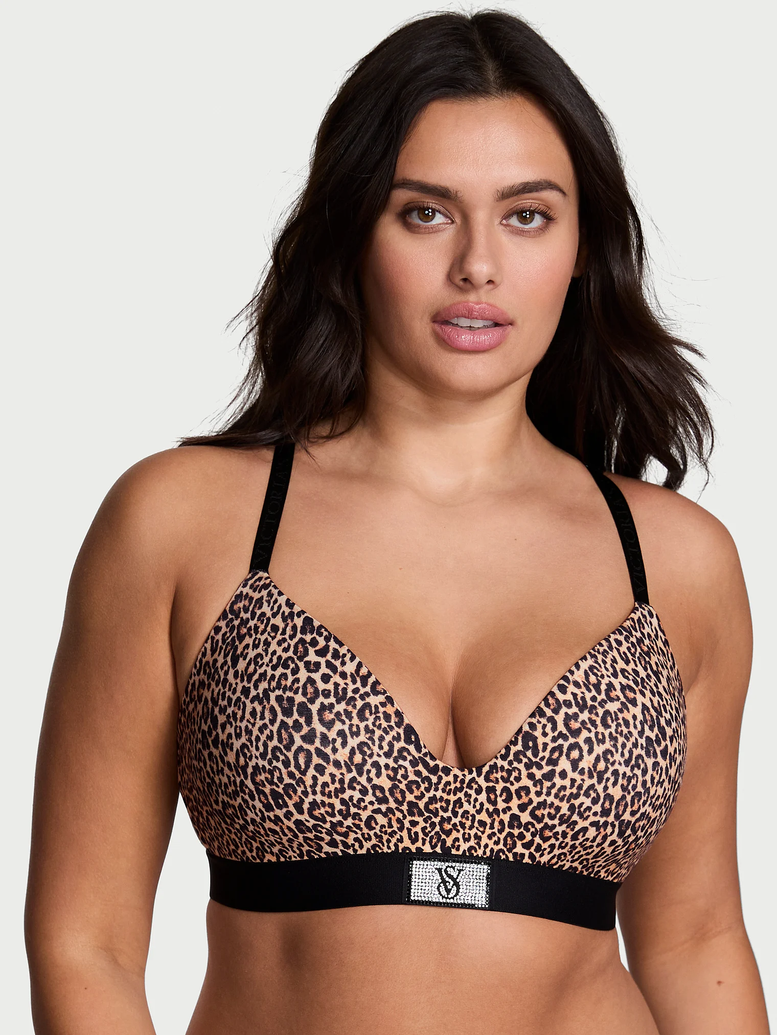 Бюстгальтер Shine Patch Lightly Lined Wireless Bra лео