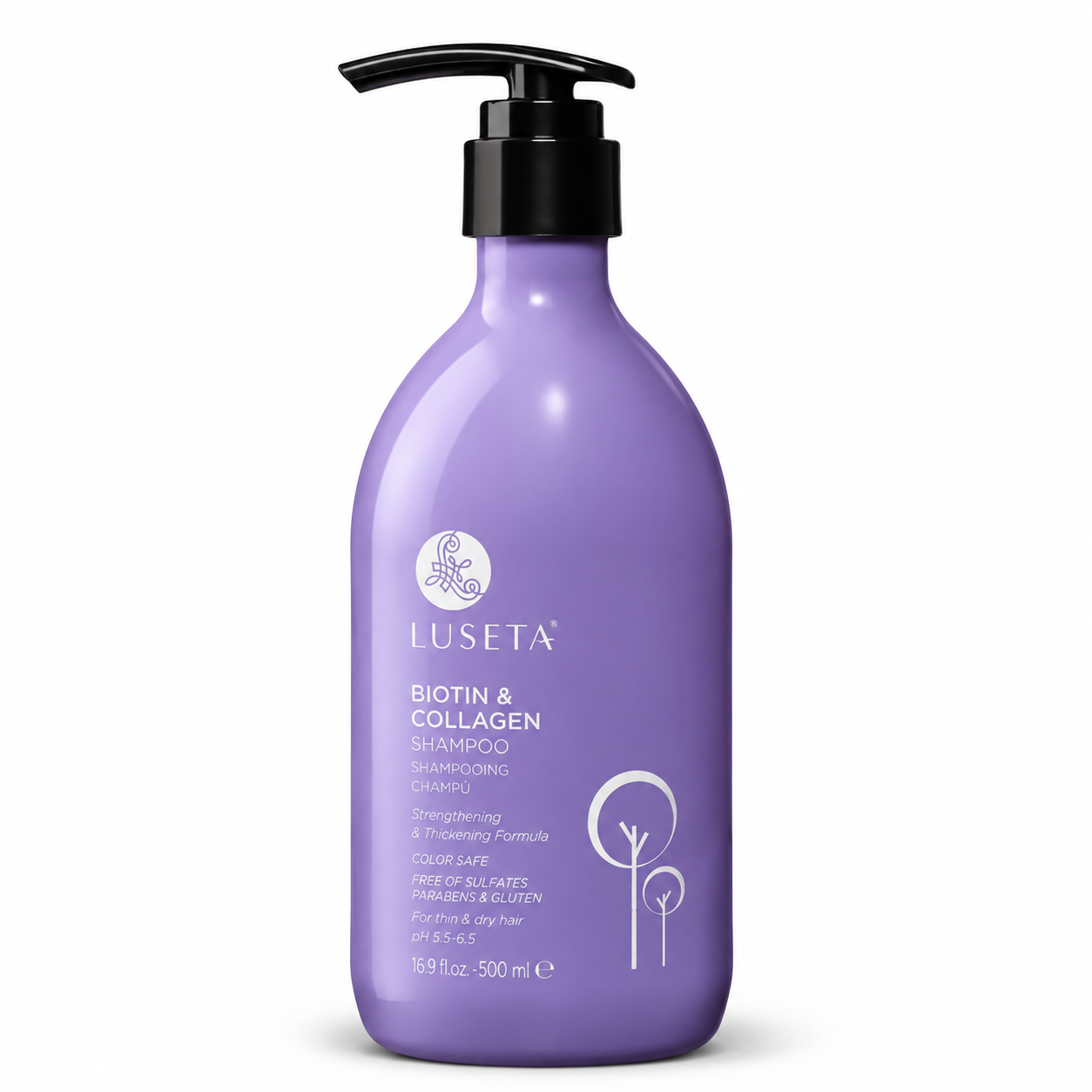 Шампунь для росту волосся Luseta Beauty Biotin & Collagen