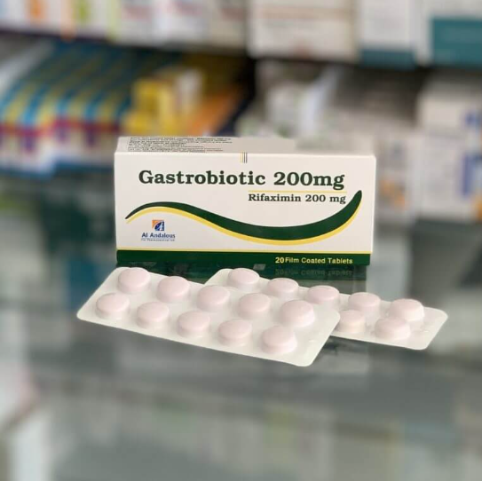 Gastrobiotic 200 mg Гастробіотик 200 мг Рифаксимін 20 табл