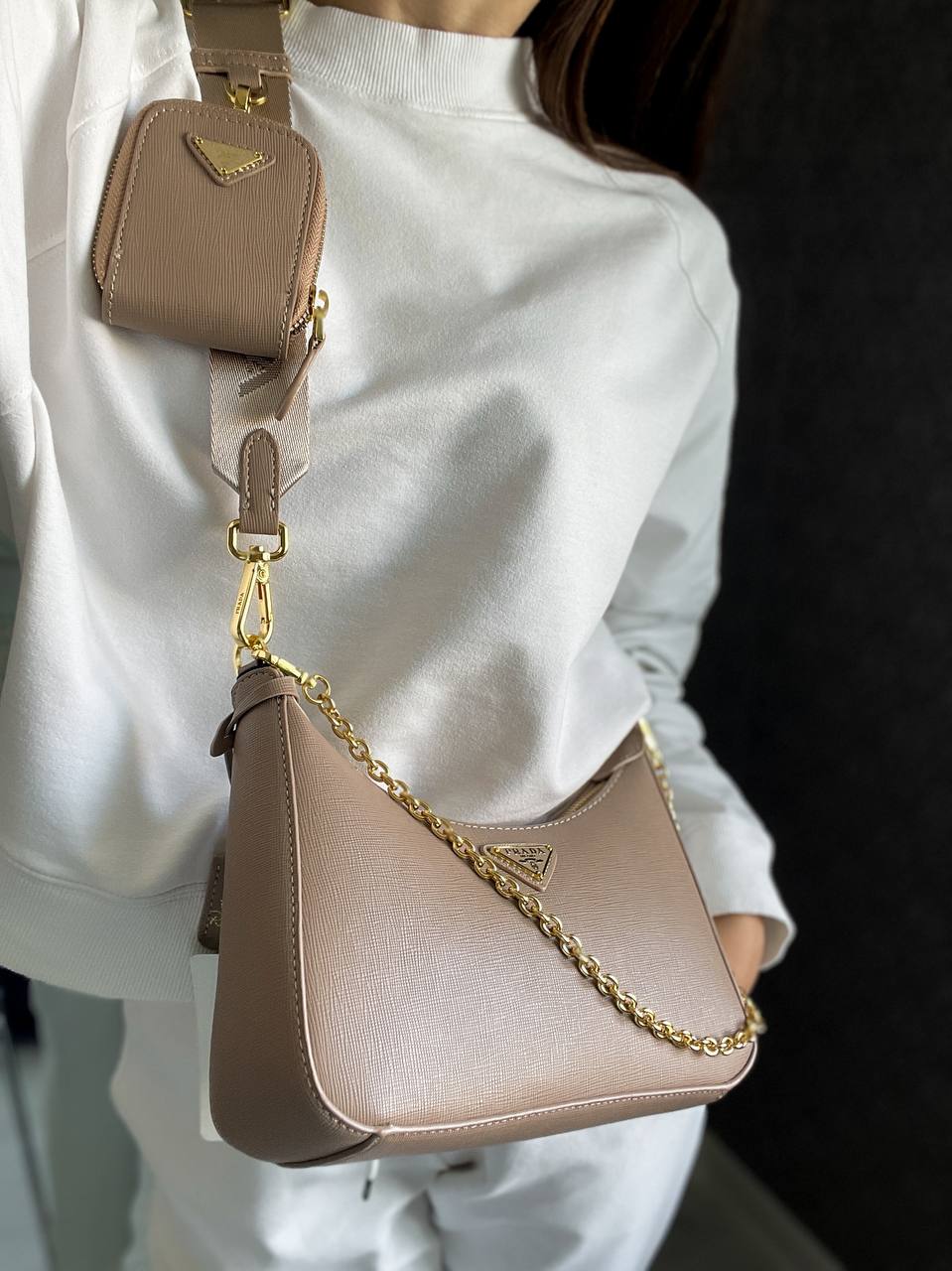 Prada Re-Edition 2005 Saffiano Leather Bag
