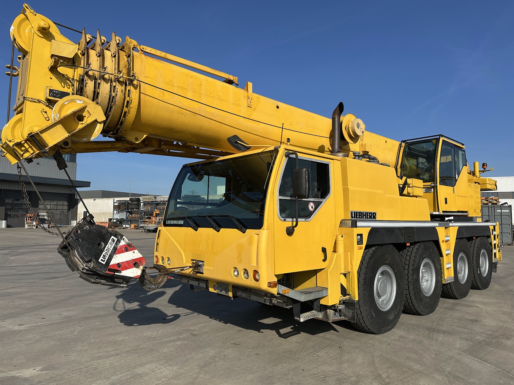 Автокран Liebherr LTM1060-2 | 2004рік | 22 600 мотогодин |