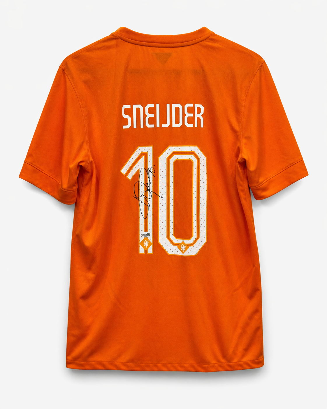JERSEY SNEIJDER HOLANDA CERTIFICADO JSA