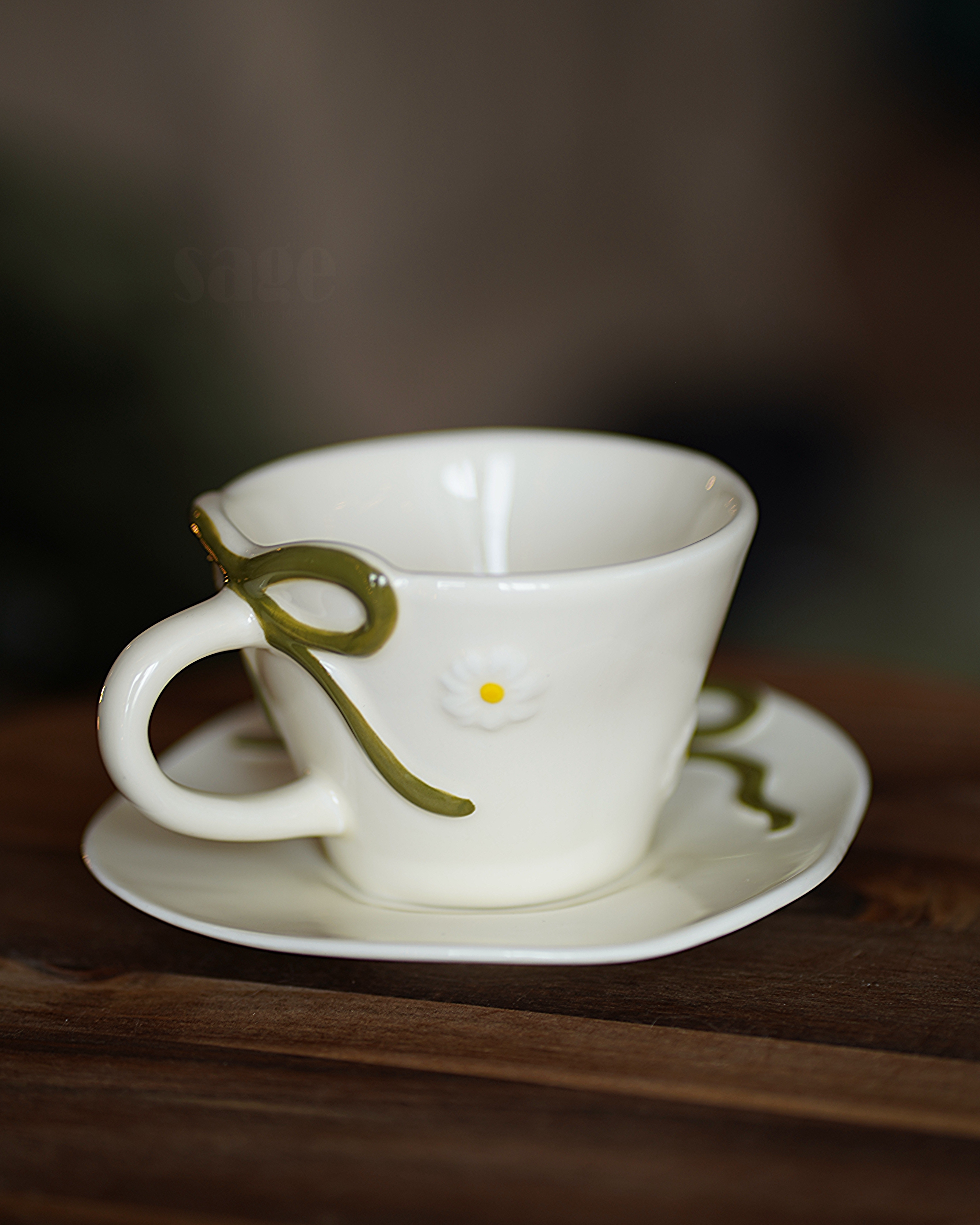 Чашка з блюдцем "Balmy chamomile" 290 мл