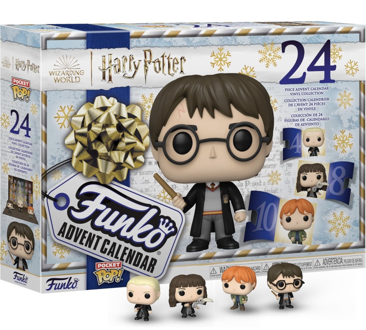 Funko Advent Calendar: Harry Potter - Rubeus Hagrid - 24 Days Of Surprise - Collectable Vinyl Mini Figures - Mystery Box - Gift Idea - Holiday Xmas for Girls, Boys & Kids - Christmas Countdown