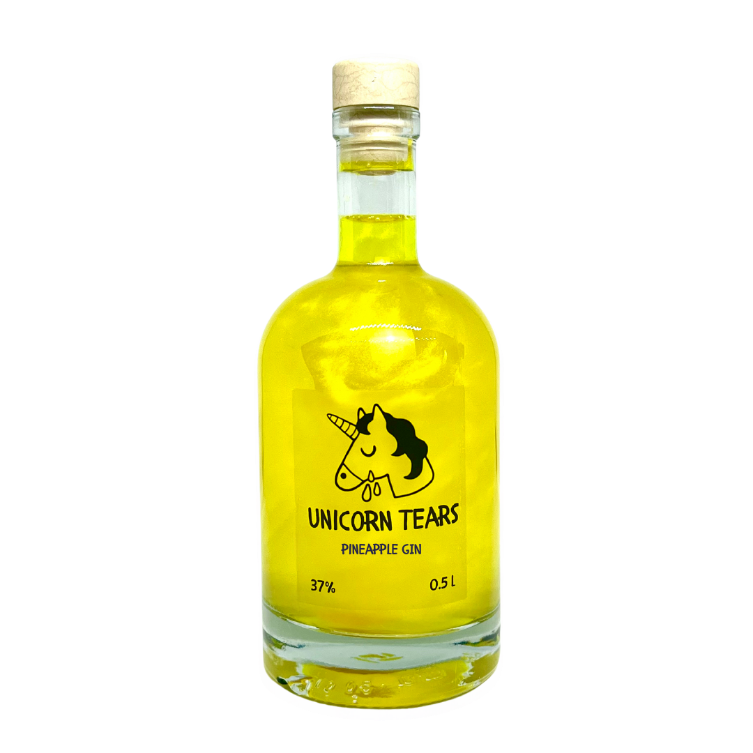 Unicorn Tears Gin Pineapple 0,5L | Джин Слезы Единорога Ананас