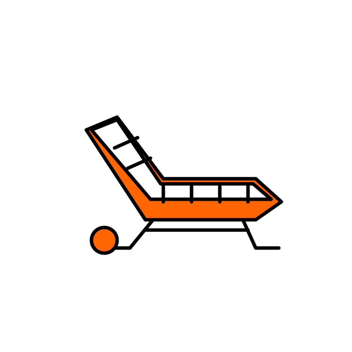 Ligstoel