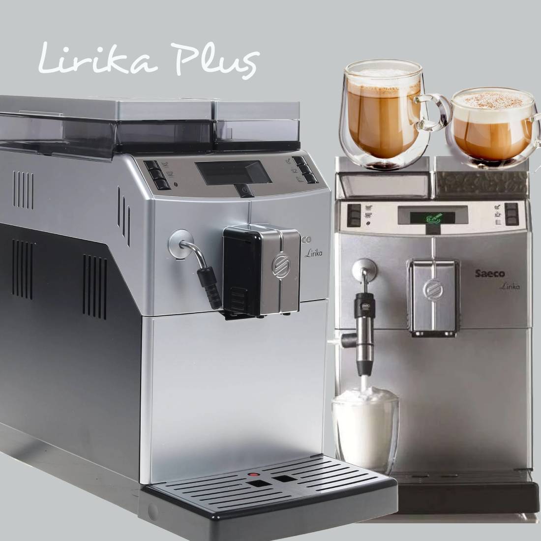 Кавомашина Saeco Lirika plus -кавоварка для приготування напоїв із зернової кави