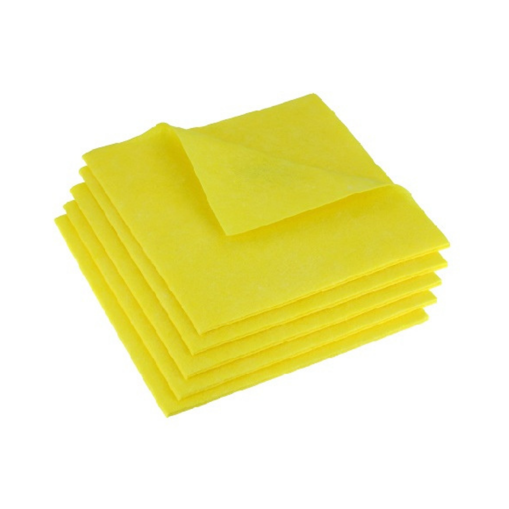 Серветки віскозні ОПТОМ жовті, 30*36 см,10 шт NEW