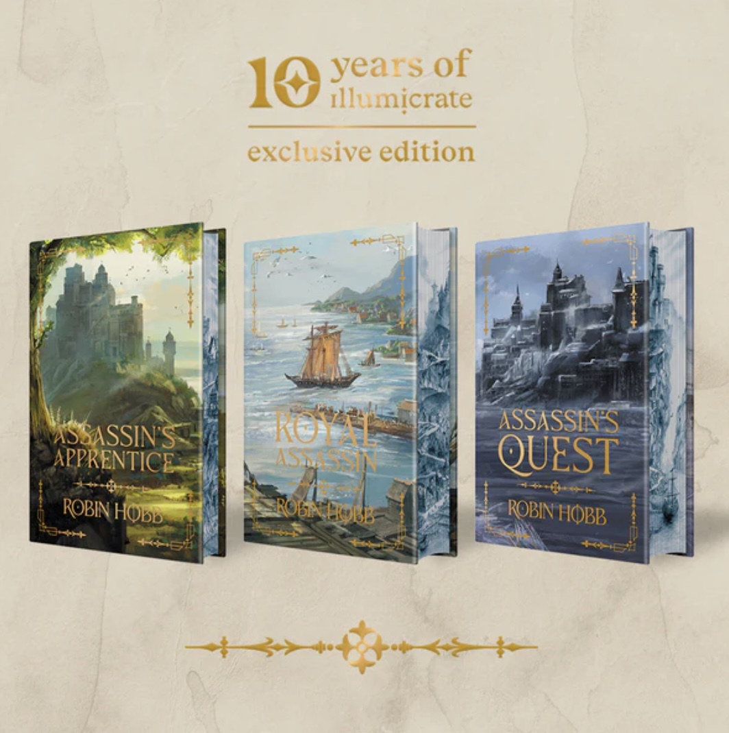 Farseer Trilogy by Robin Hobb (Illumicrate Exclusive)