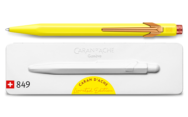 ОСТАННІ ШТУКИ - 849™ ЗАЯВИ СВІЙ СТИЛЬ Кулькова ручка Canary Yellow Special Edition