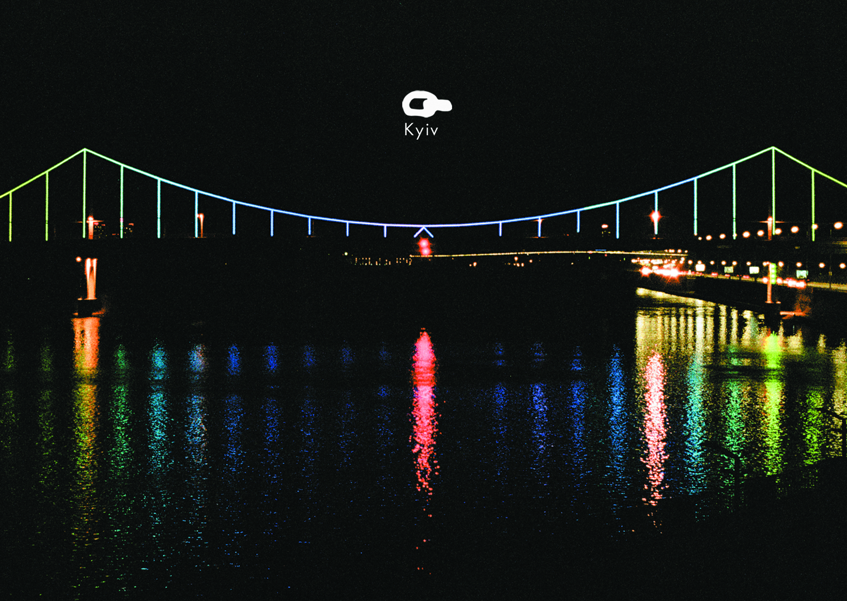 "RAINBOW BRIDGE" Листівка Lantsugi x Денис Сорокін